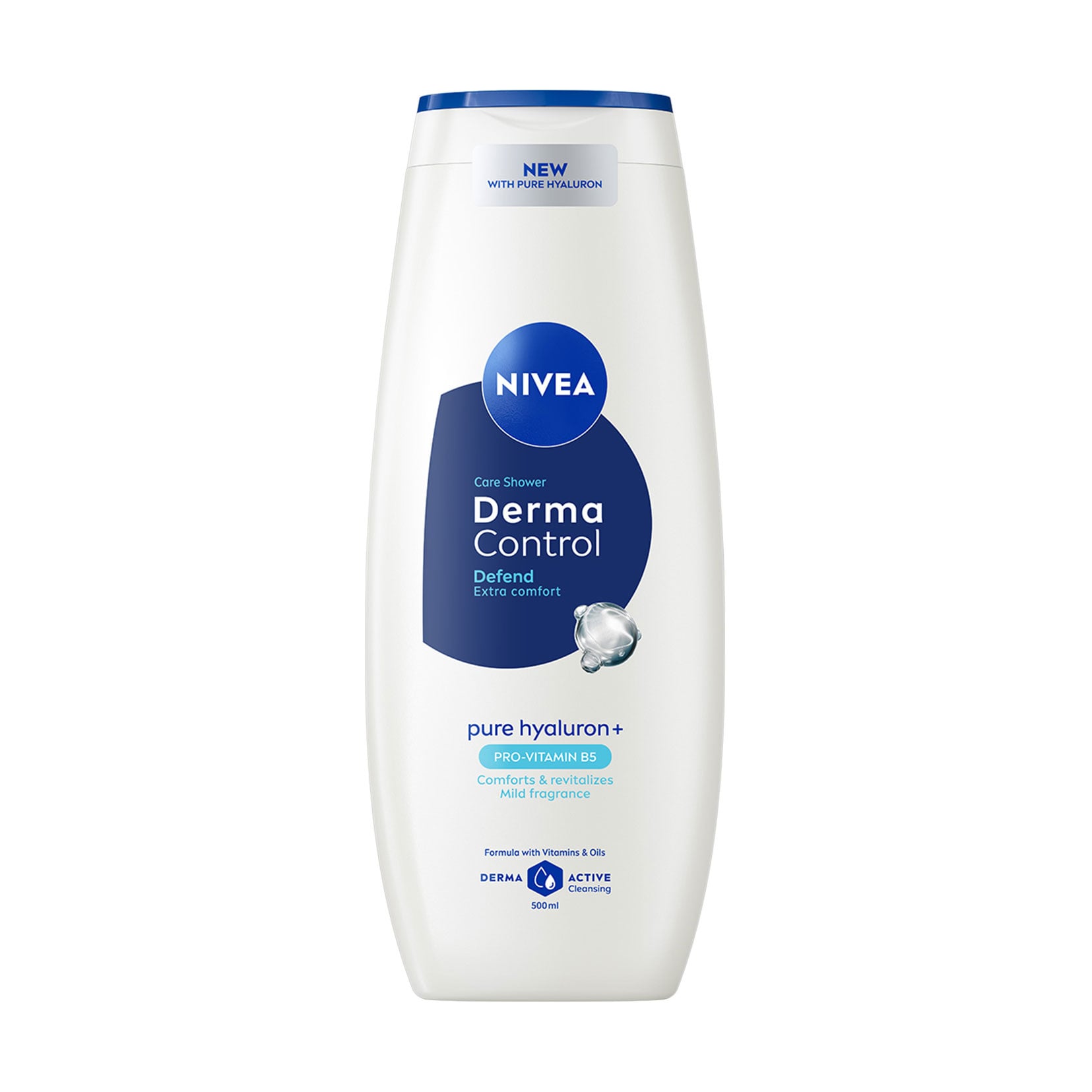 Гель-догляд для душу NIVEA Дерма контроль. Захист та екстракомфорт, 500 мл